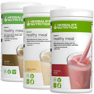 3X Herbalife® Formula 1 - Shake Mix (3X550g canister)