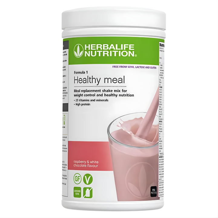Herbalife® Formula 1 - Free From - Raspberry & White Chocolate (550g canister)