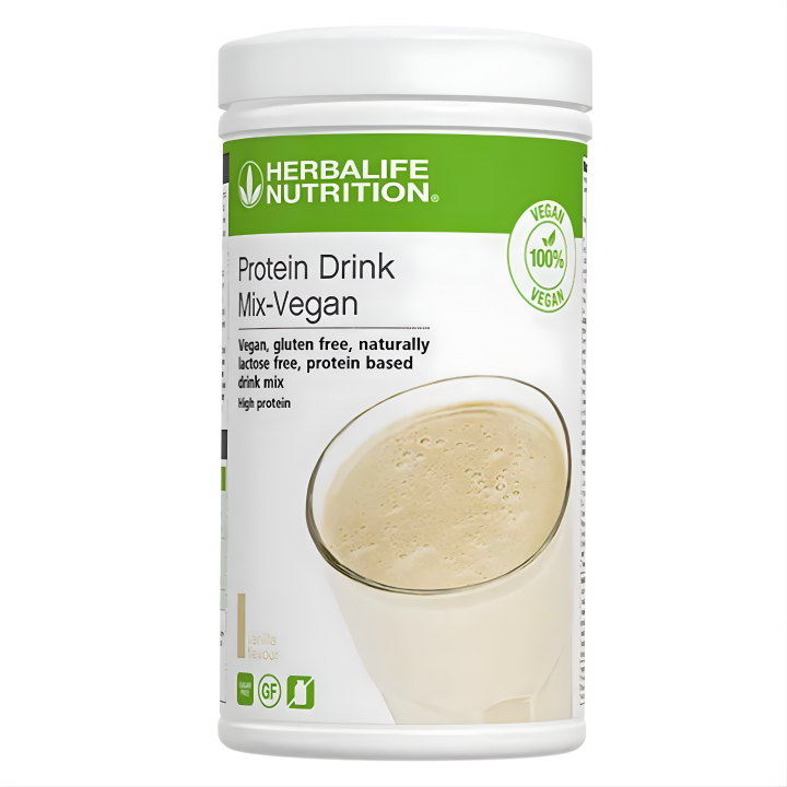 Protein Drink Mix Vegan - Vanilla (588g canister)