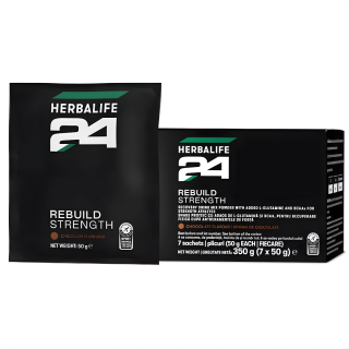 H24 Prebuild Strength - chocolate flavour - sachets 7x50 g